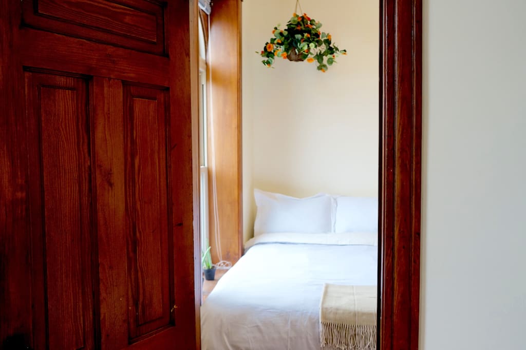 Classic wooden doors and frame