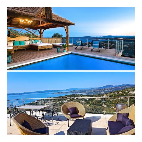 Propriété Airbnb réussie: Villa 5*. Heated pool. Jacuzzi heated all year à Roquebrune Sur Argens