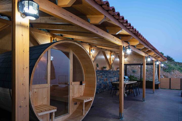 Villa luxury sea view pool&saouna Crete Greece gallery image 4