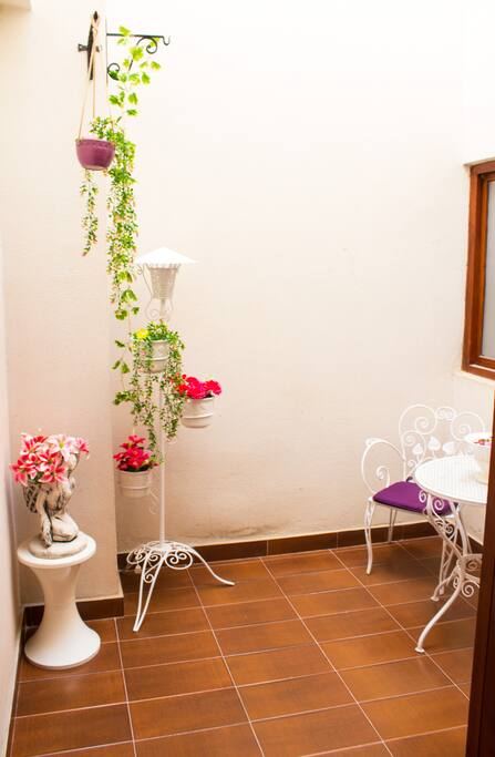 Patio Interior cubierto.