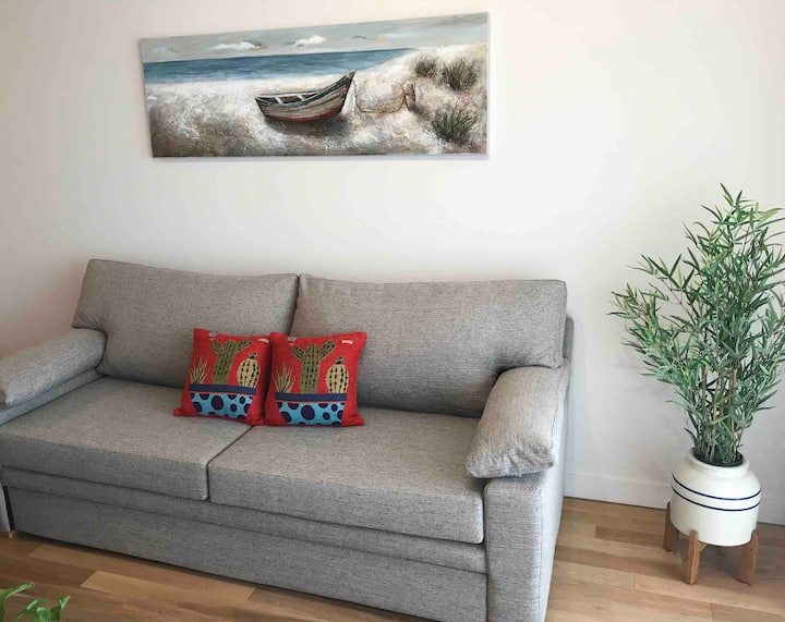 Apartamento novo de 1 quarto em Colegiales