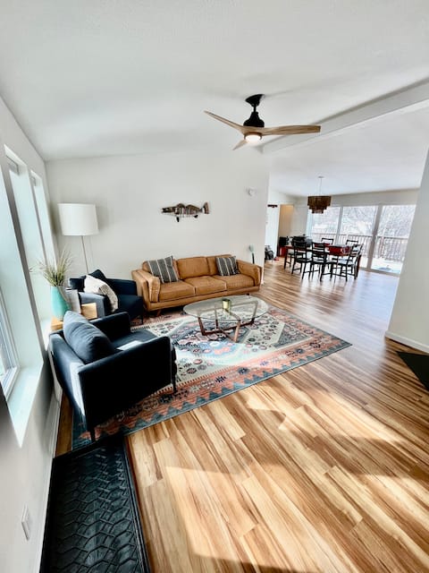 Top performing Airbnb: One-of-a-Kind Riverside Cabin in Town in Pagosa Springs