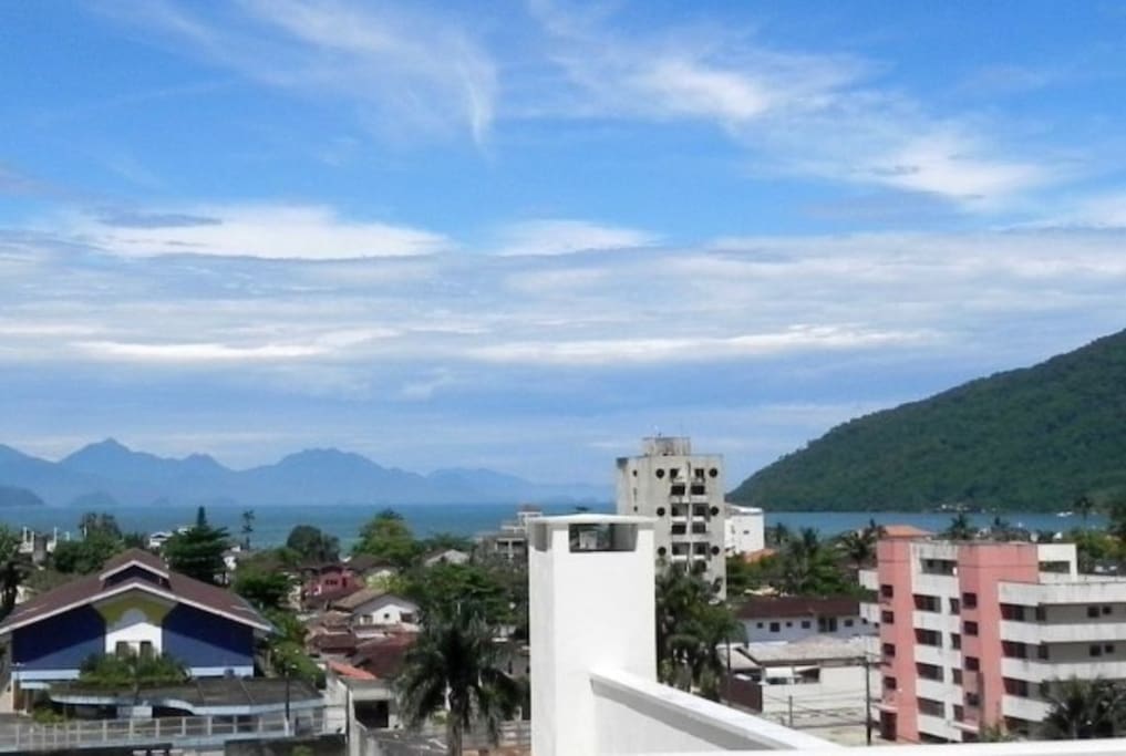 Vista da área de lazer