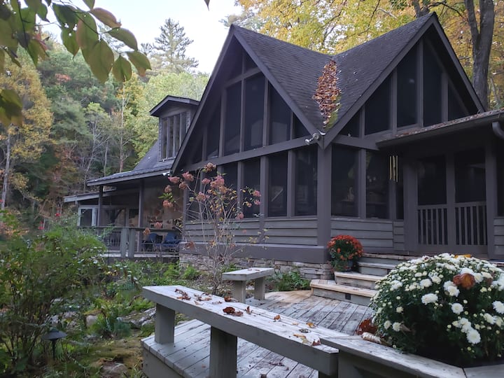 The MillStone Cabins *Highlands 2 River Cabins Cabins for Rent in