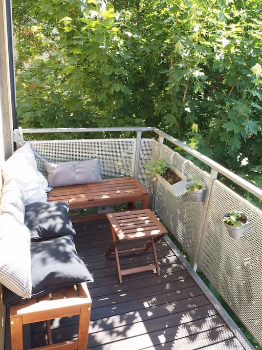 Sunny balcony