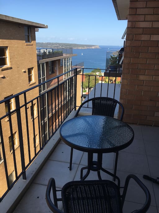 Balcony view!