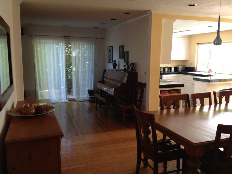 View of the Family Room from the Hallway