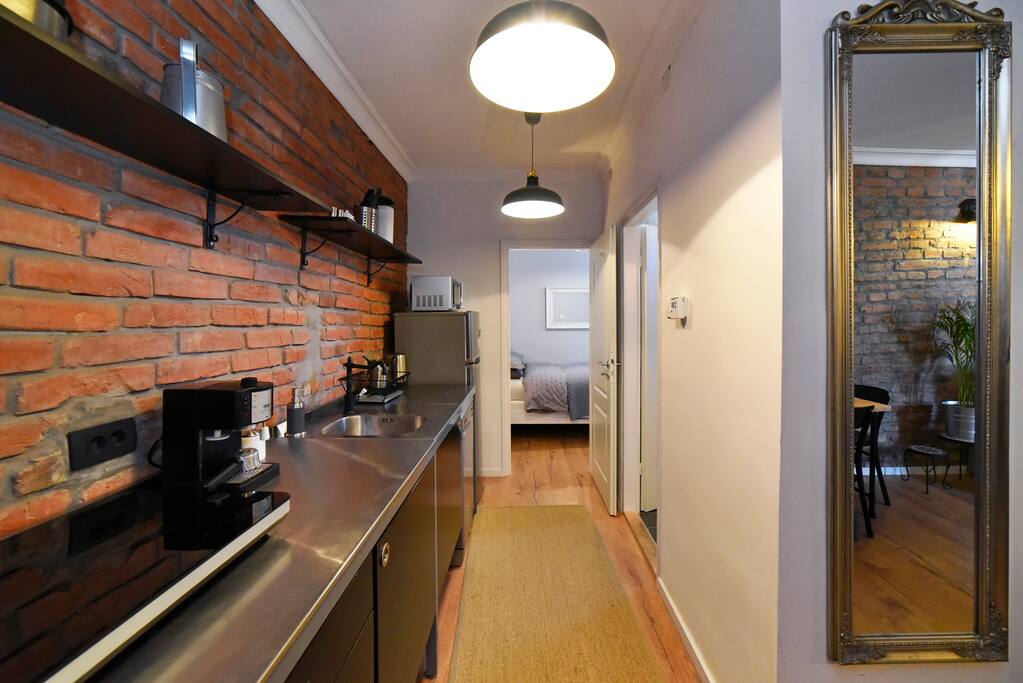 A modern kitchen