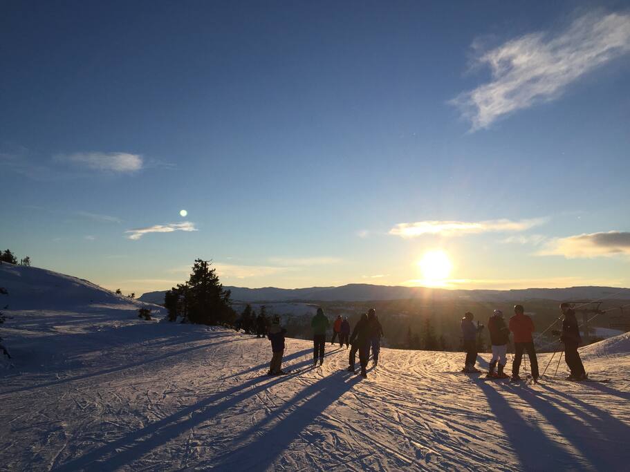 Kort vei bort til Kvitfjell