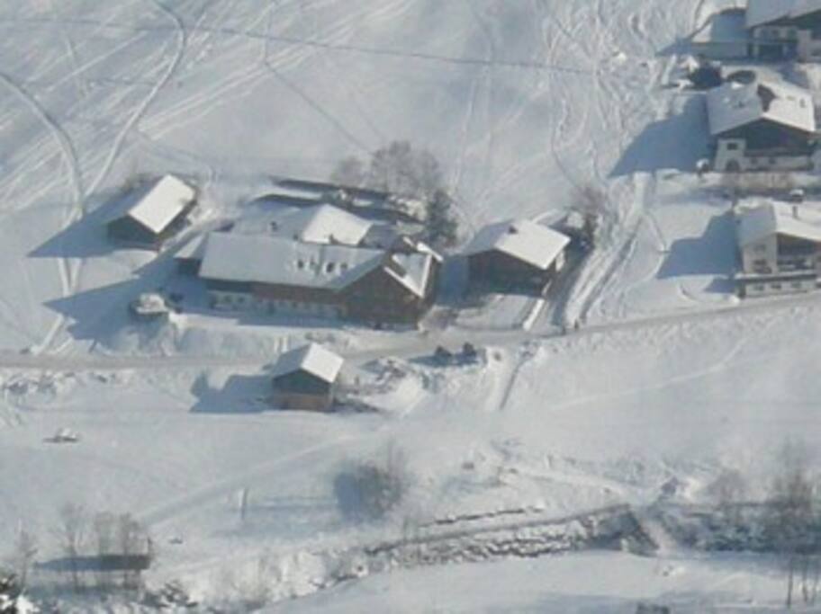 Föhrenhof im Winter