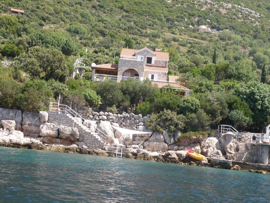 View from the sea