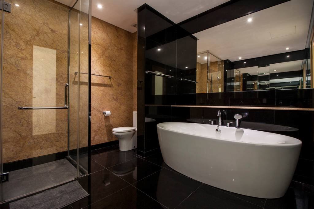 Master bathroom