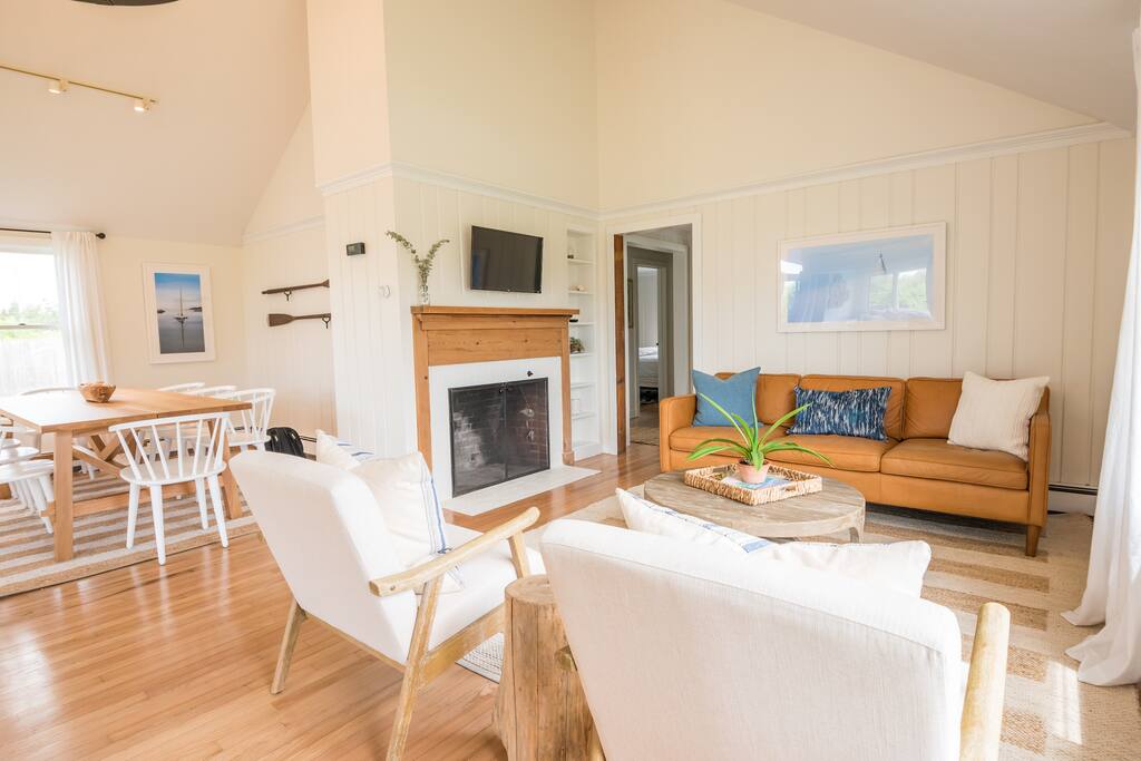The Great Room - open living, dining, kitchen.