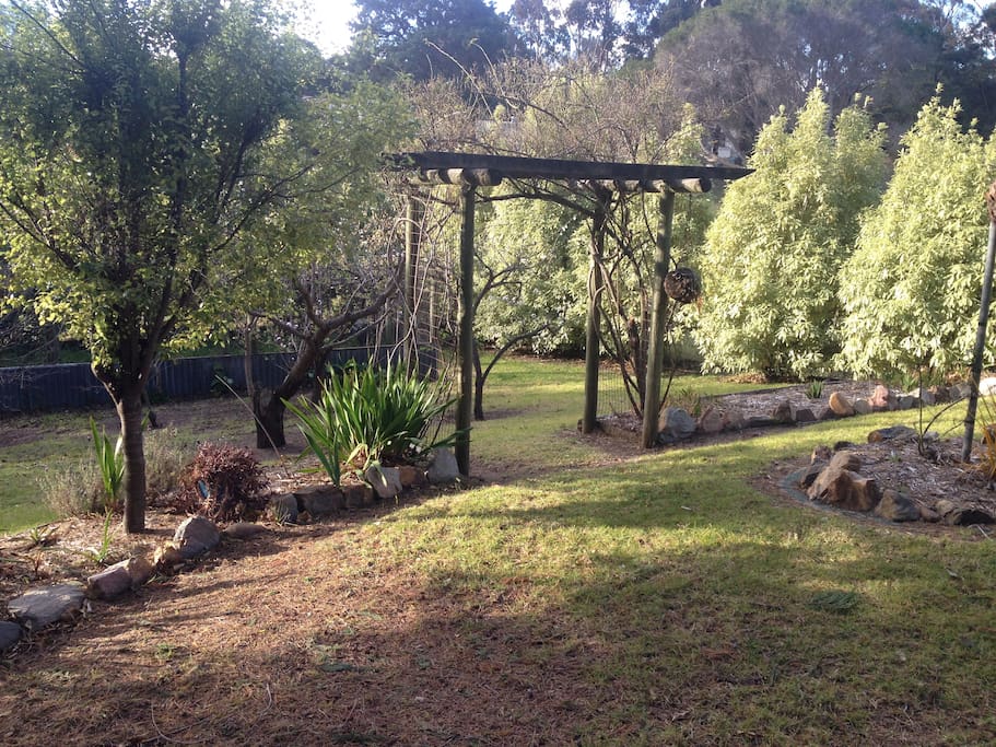 The tranquil garden
