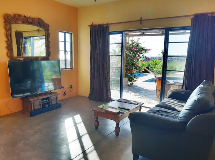 Peaceful Ocean View Villa With Own Pool - Todos Santos