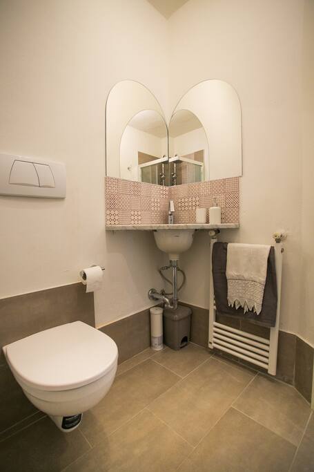 Bagno in camera Jaipur completo con doccia