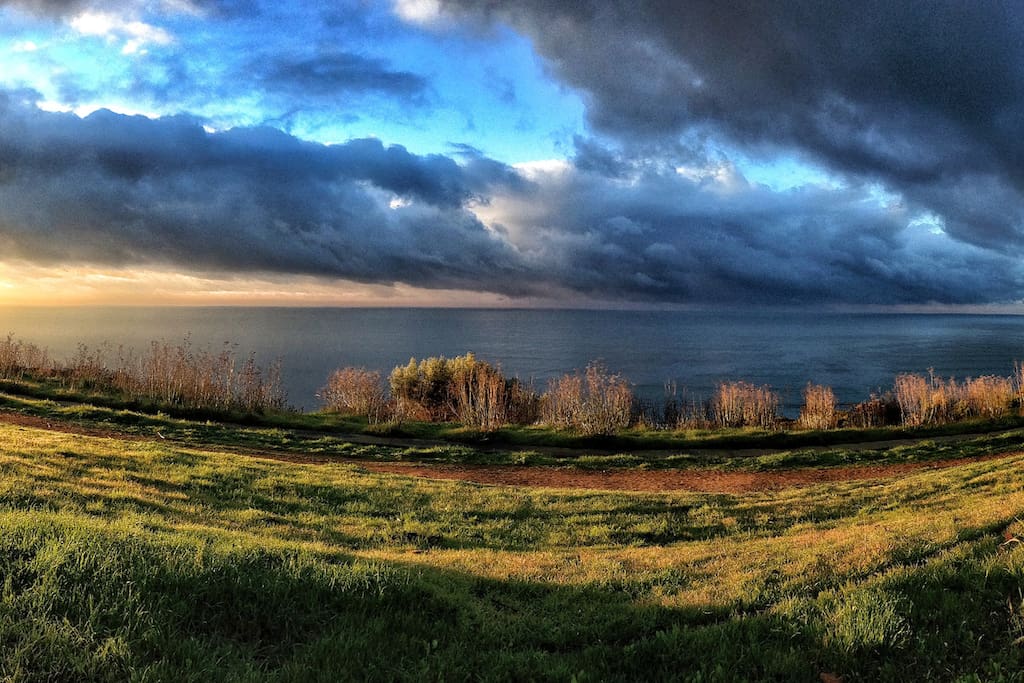 It's a mere 20 paces to this view from the cottage. A stroll on these bluffs will have you coming back again and again.