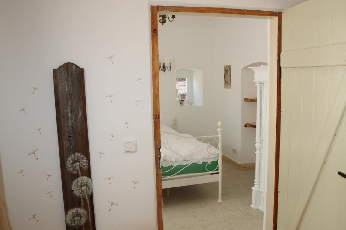 Vista sulla camera da letto