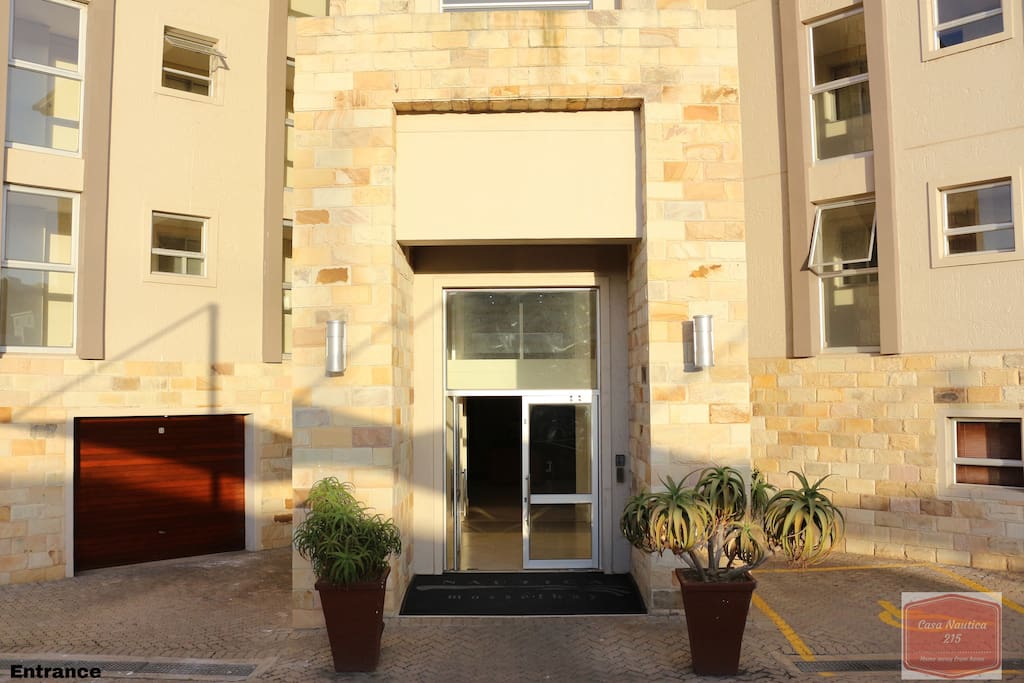 Entrance to Nautica Luxury Apartments Main Lobby where true luxury awaits you.