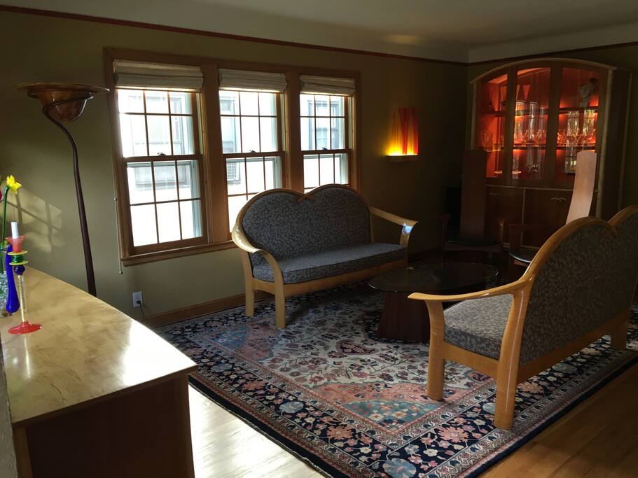 Living room upon entering