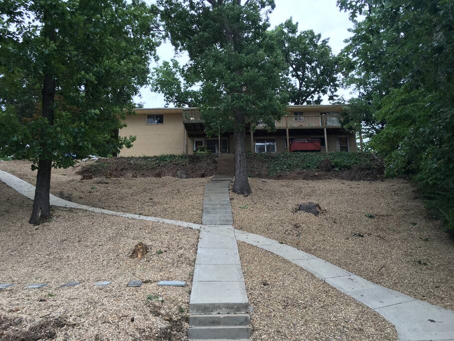 Pathway to the home