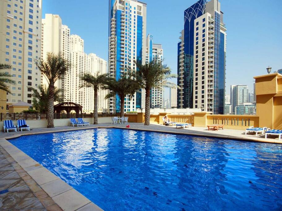 Access to the building swimming pool