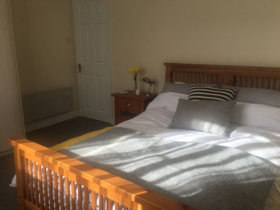 Bedroom with plenty of wardrobe space