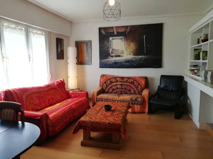 Chalet Con Piscina, Chimenea Y  Zona De Escalada - Pays basque
