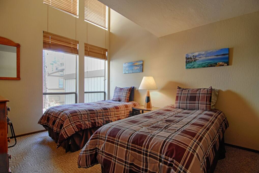 Bedroom #1: Twin beds