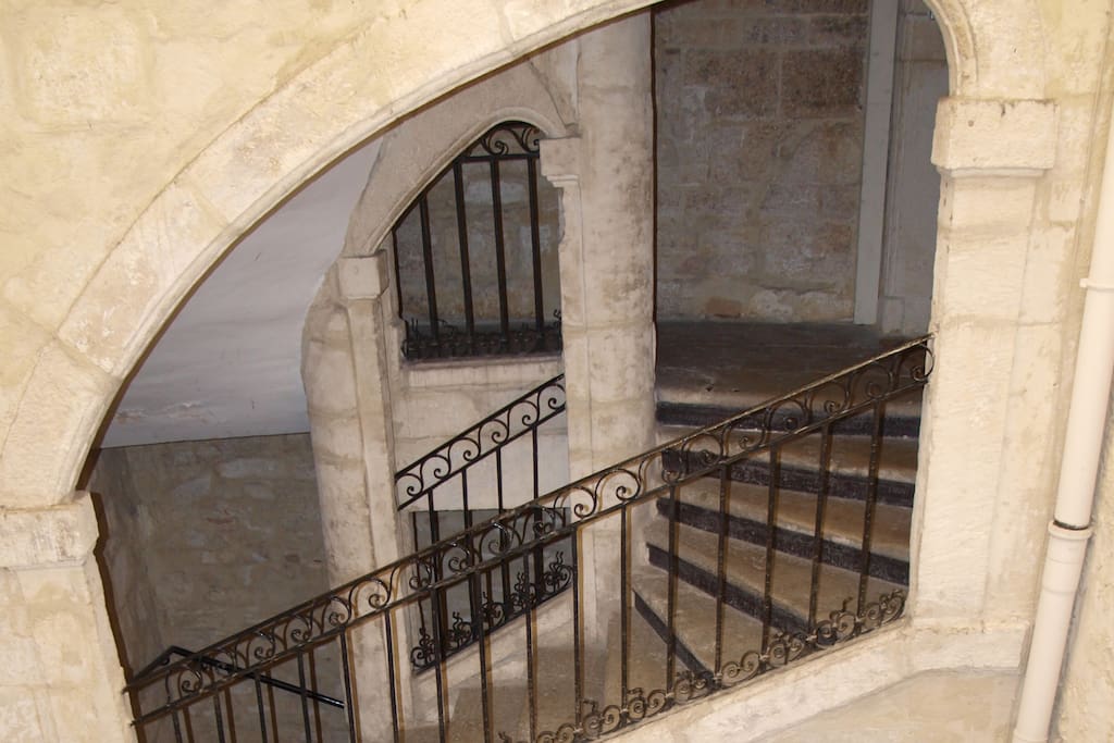 cage d'escalier