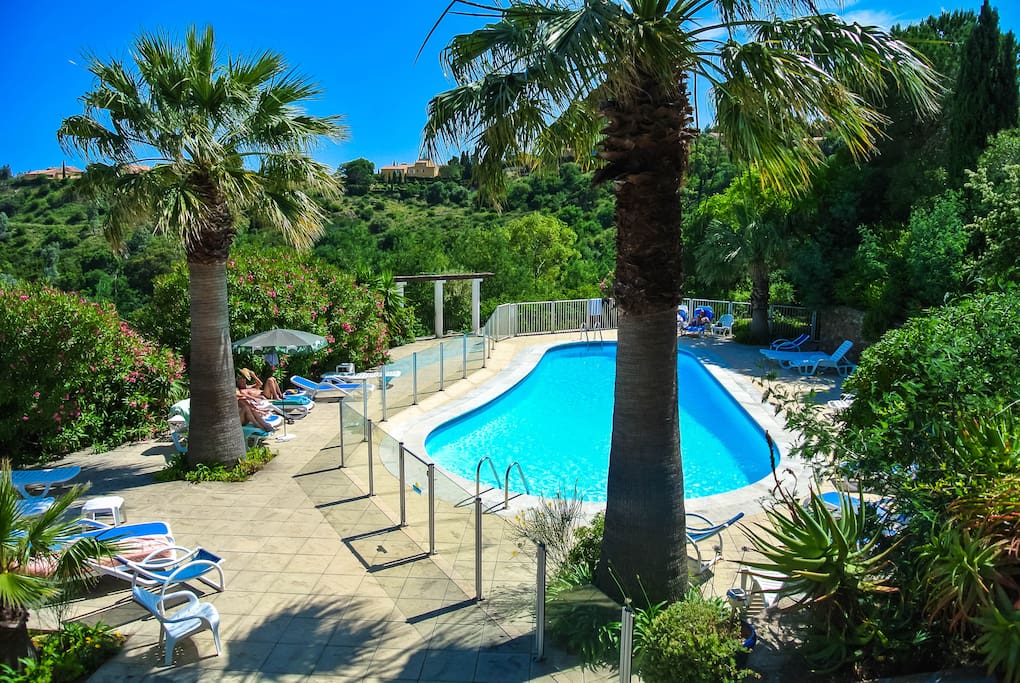Piscine à partager
