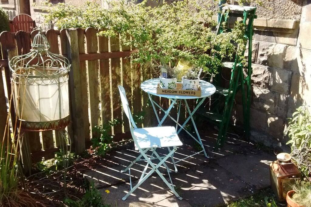 this is your wee private garden...