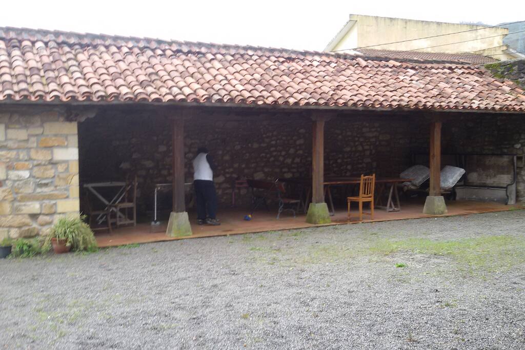 Patio Interior con BBQ