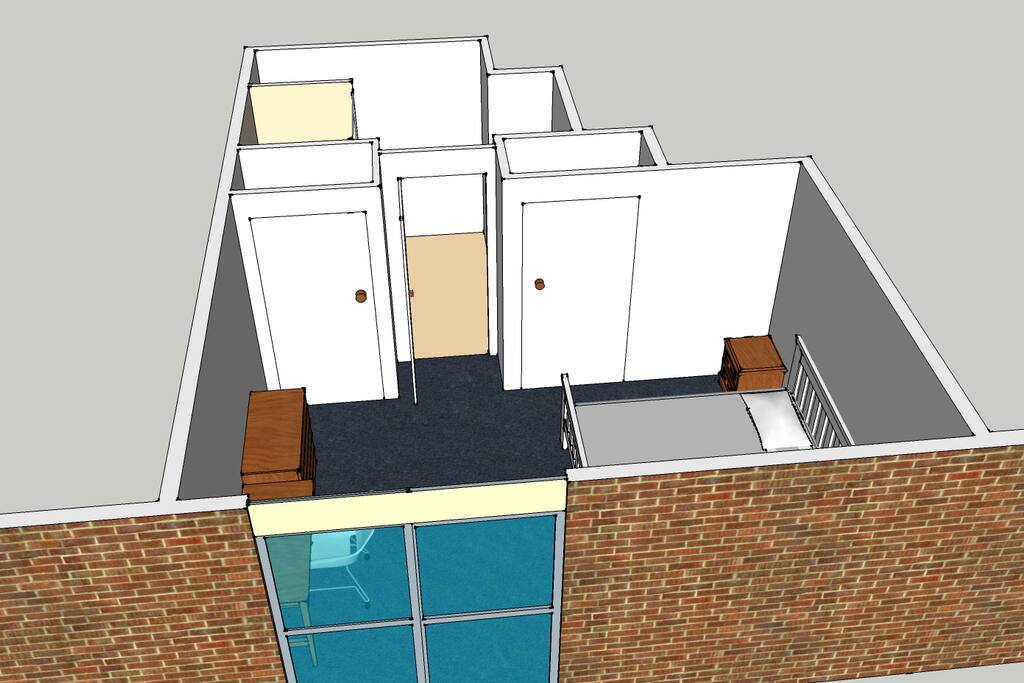 Double Room in Double Bed Configuration (Picture Indicative Only)