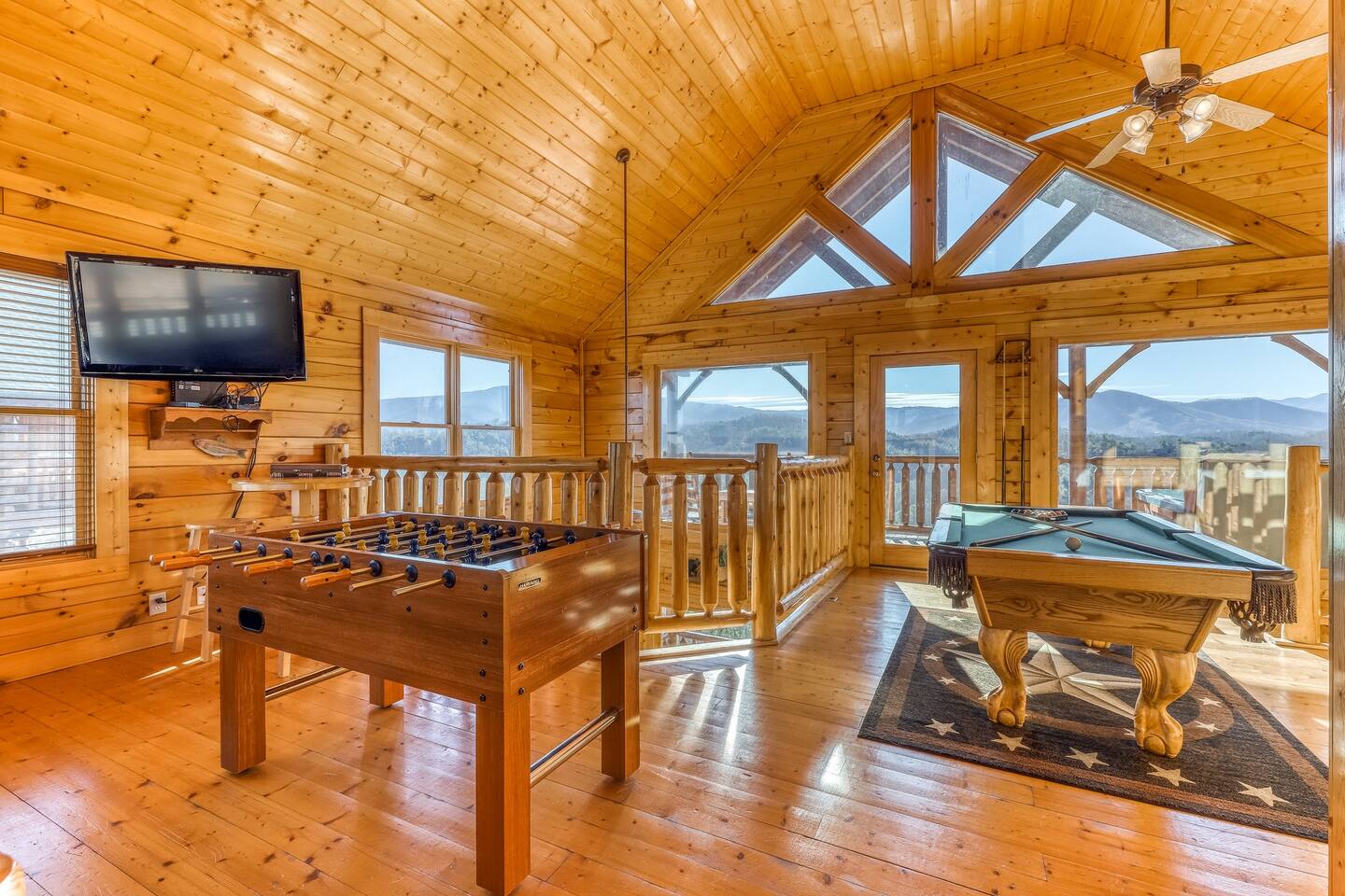 Dog Friendly Cabin W Lovely Mountain Views A Private Hot Tub