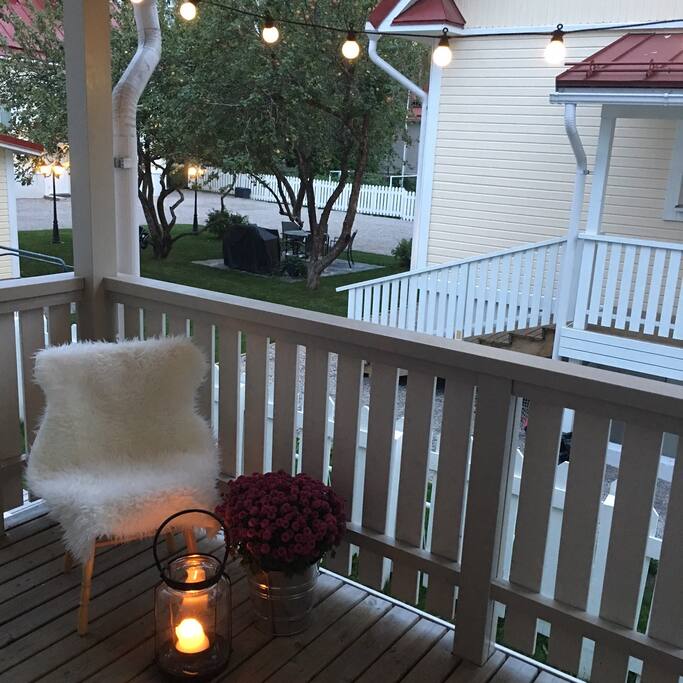 View from the front door