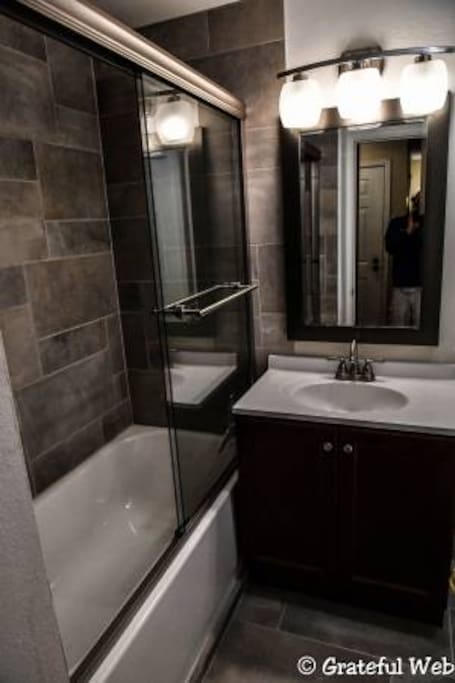 Brand new bathroom!