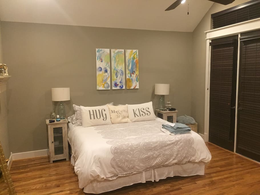 Spacious Master Bedroom with separate master bath