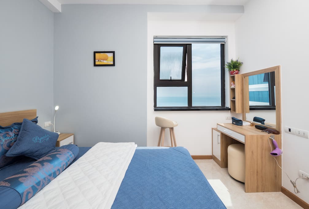 Bedroom 1 with Oceanfront View