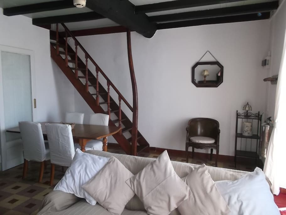Stairs to first floor.