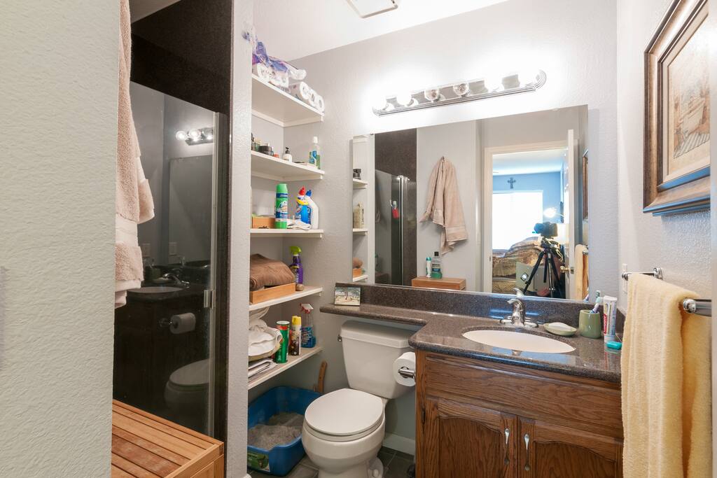 master bathroom (sorry its messy)