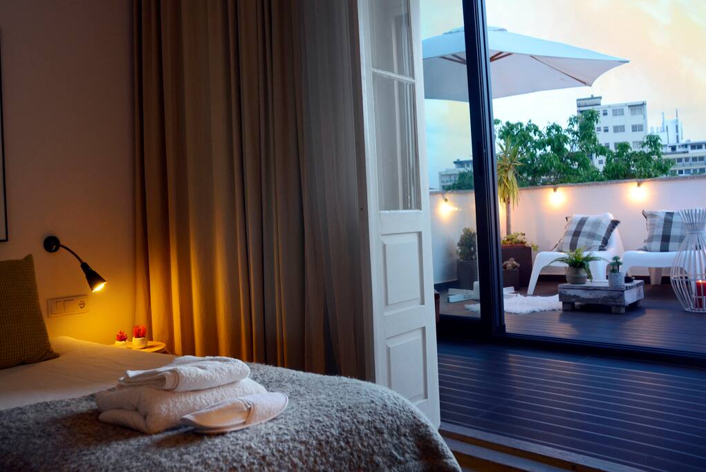 Private Room and terrace