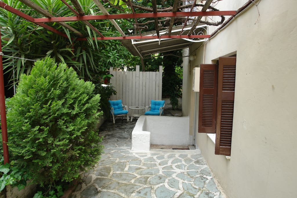 The courtyard