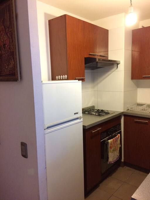Cocina completamente equipada