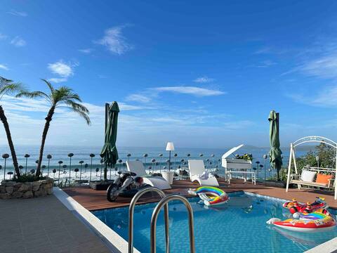 Villa (Three bedrooms and one hall for six adults, you can add one child under 10 years old in each