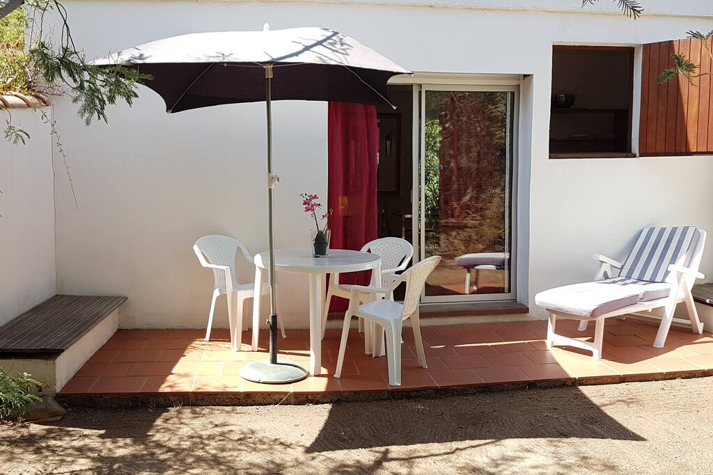 Terrasse du studio