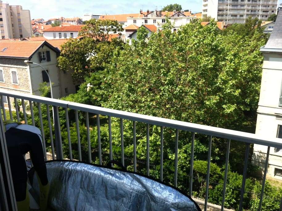 Vue depuis le balcon