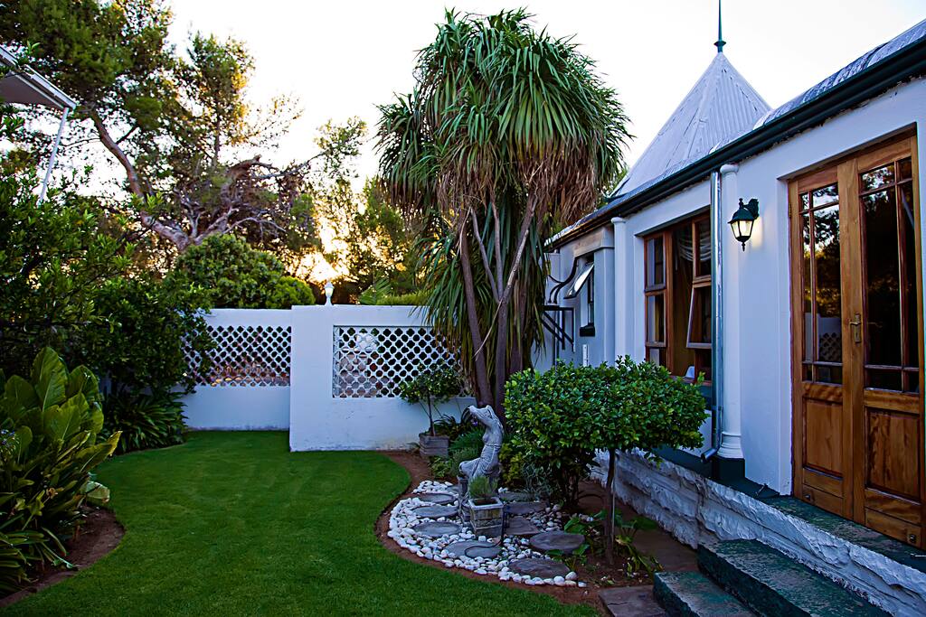Garden leading to the dining Room