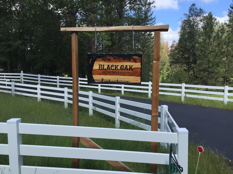 Entrance from Triangle Rd