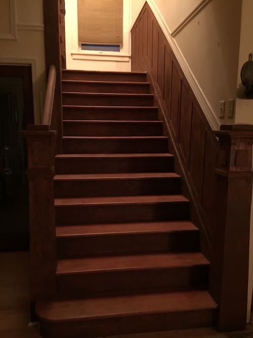 Yes, we have stairs!
